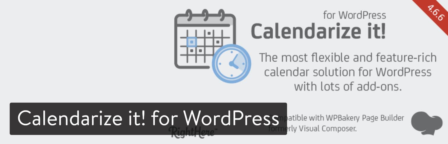 Calendarize it! for WordPress plugin