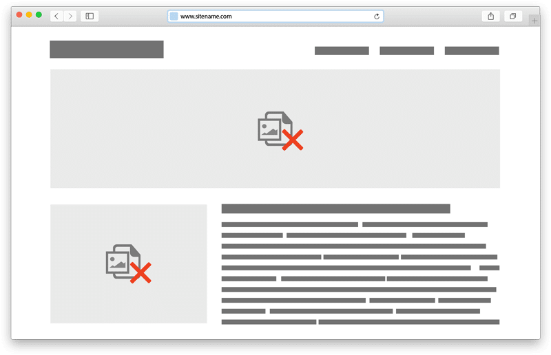 Sites Web peu performants