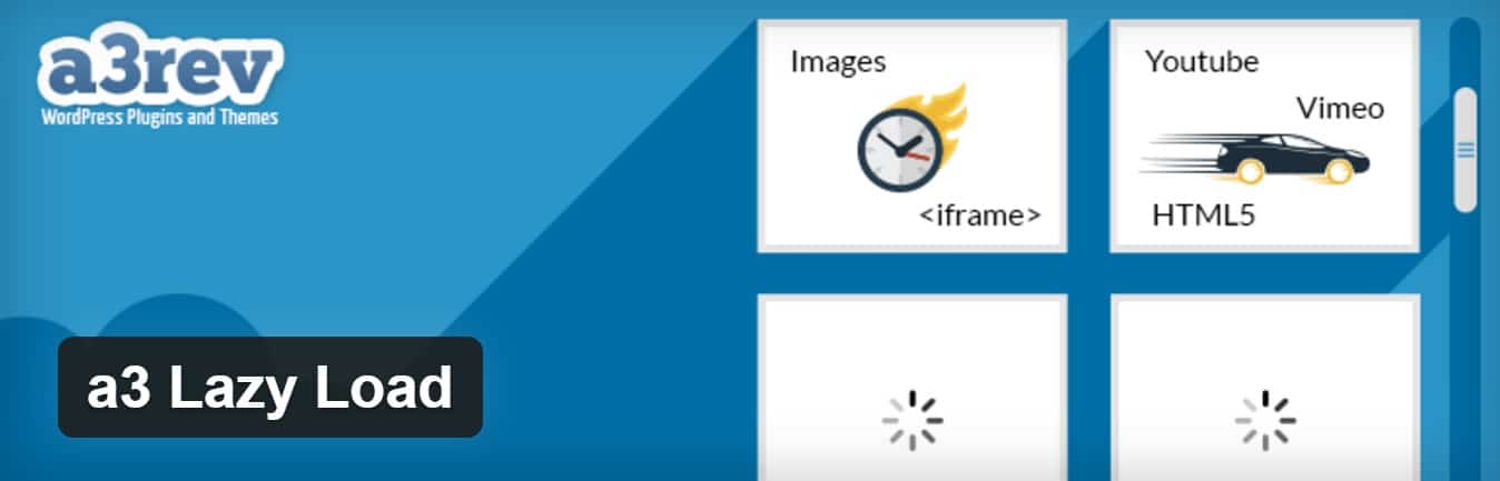 Plugin a3 lazy load wordpress