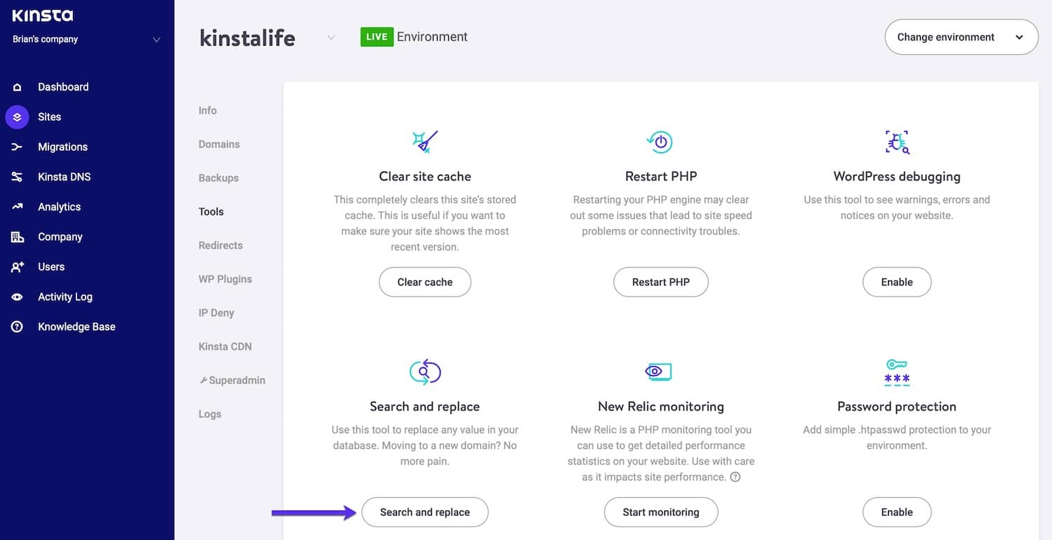 La fonction de recherche et de remplacement