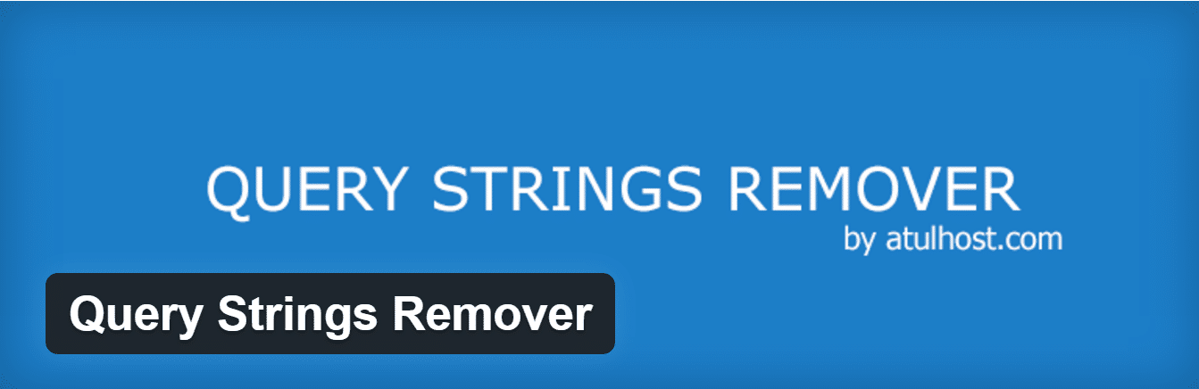 query strings remover plugin