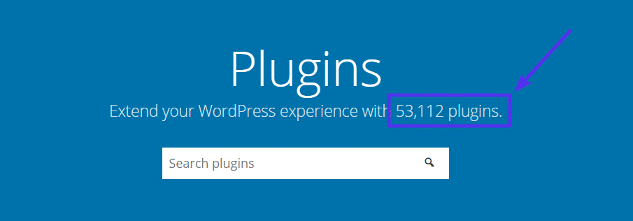 Le répertoire des plugins de WordPress.org