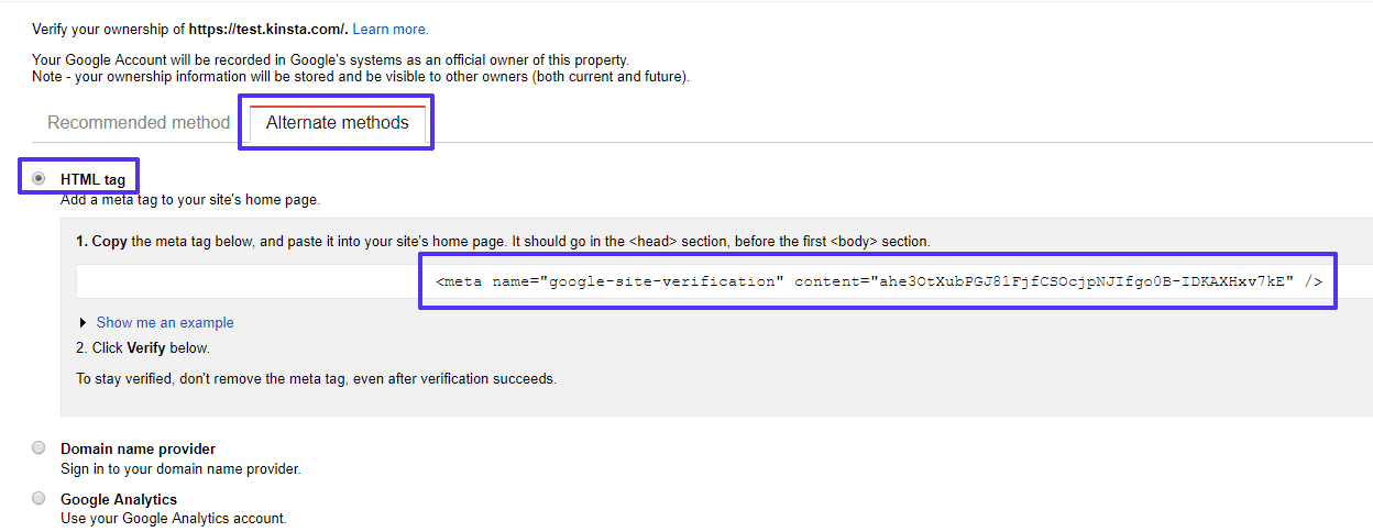 La balise meta HTML