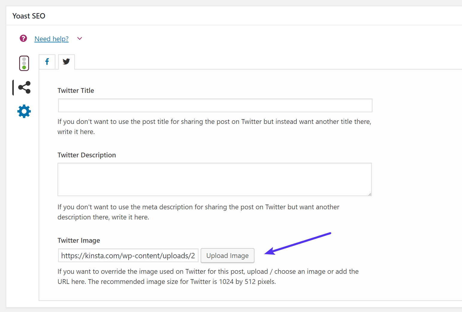 Yoast SEO - Image Twitter