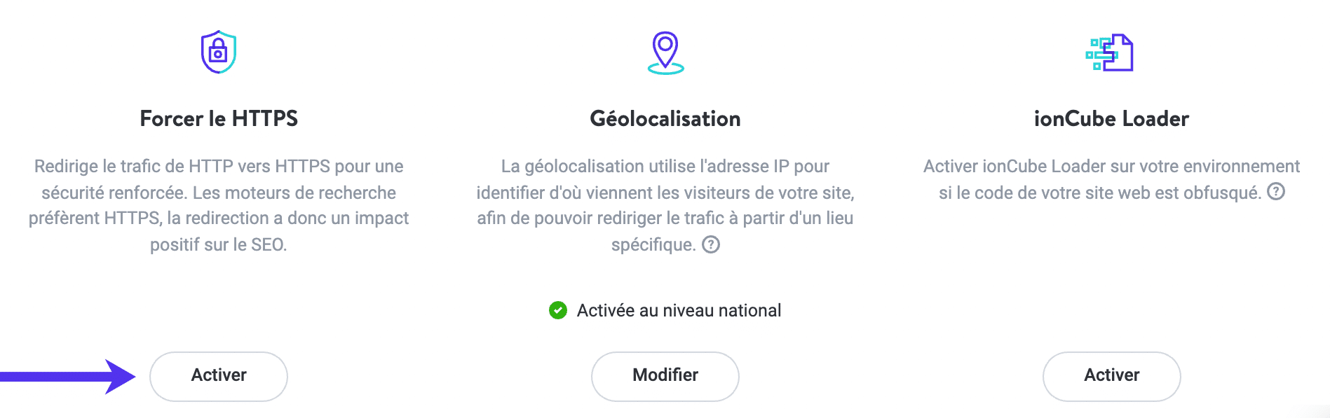 Forcer le HTTPS dans MyKinsta