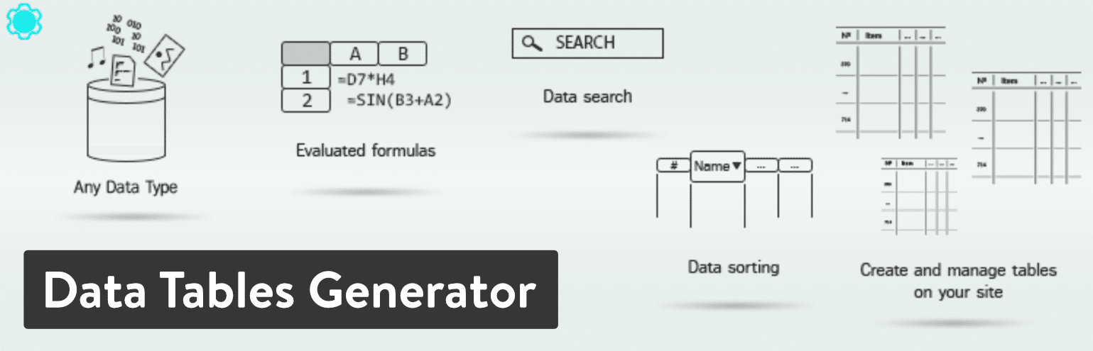 Plugin Data Tables Generator