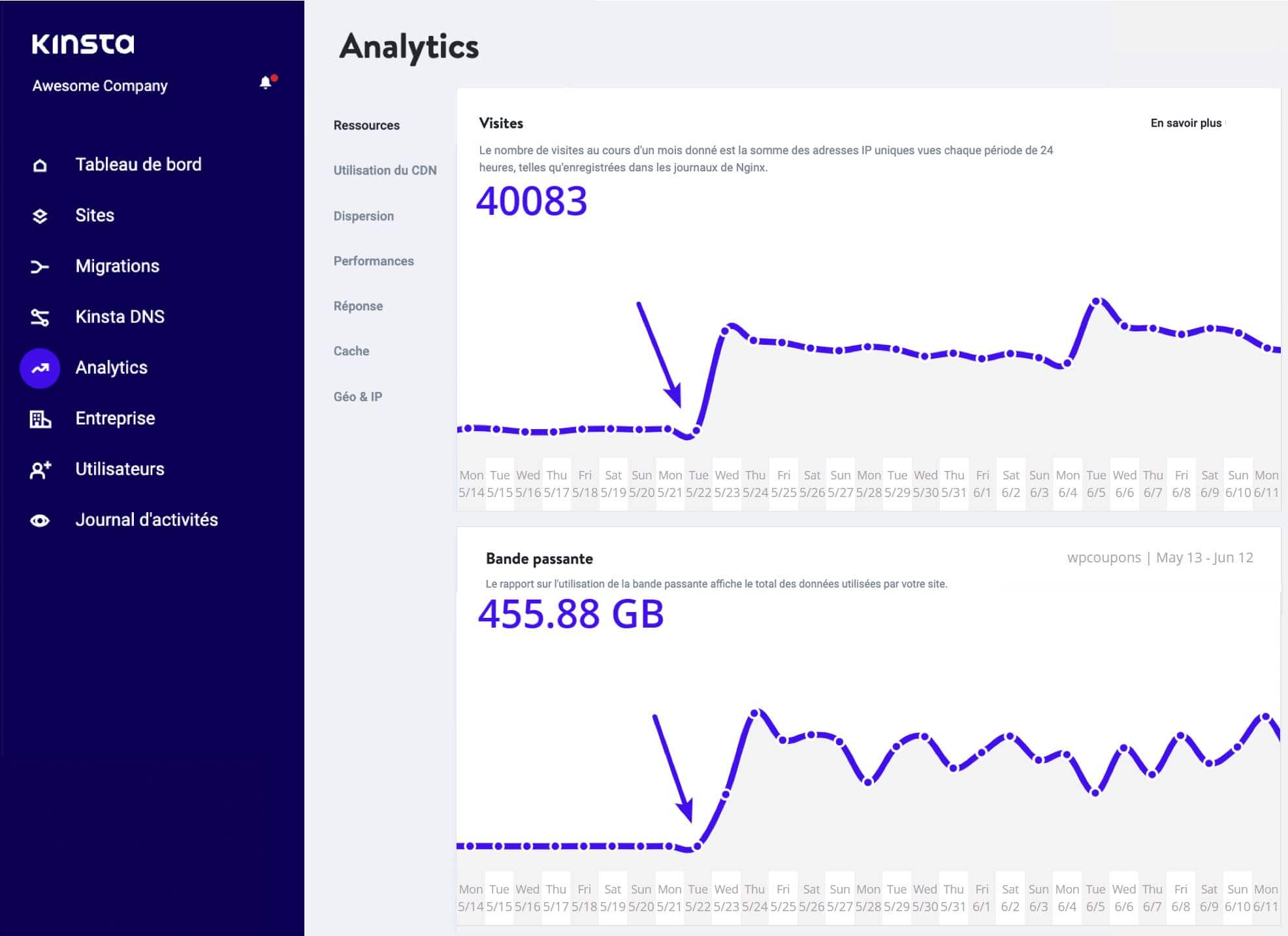 Trafic de bot et de proxy