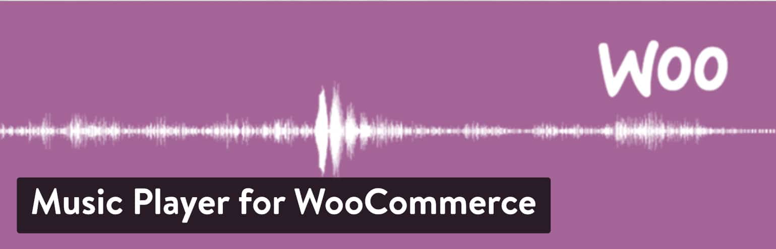 Lecteur de musique pour le plugin WooCommerce