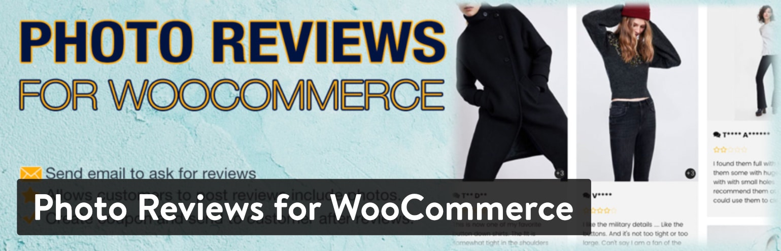 Meilleures extensions d’avis WordPress : Photo Reviews for WooCommerce