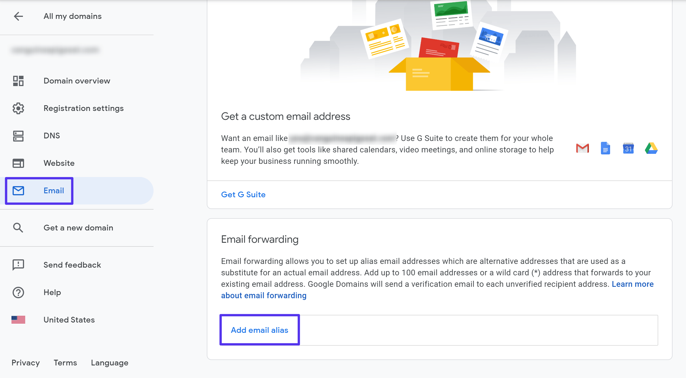 Cum se creează alias de e-mail Google Domeniile