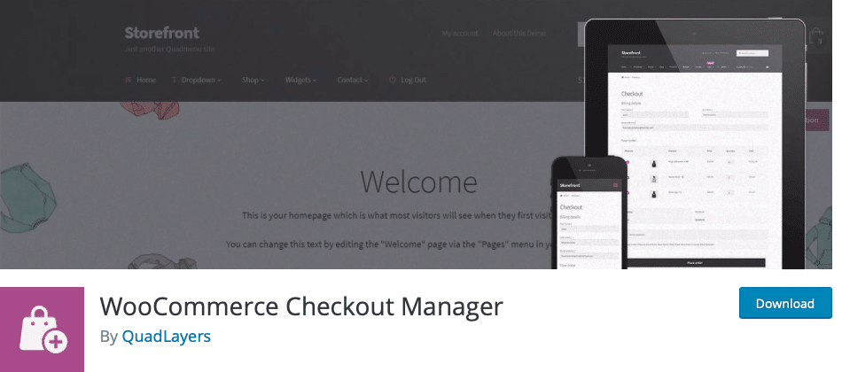 woocommerce checkout manager