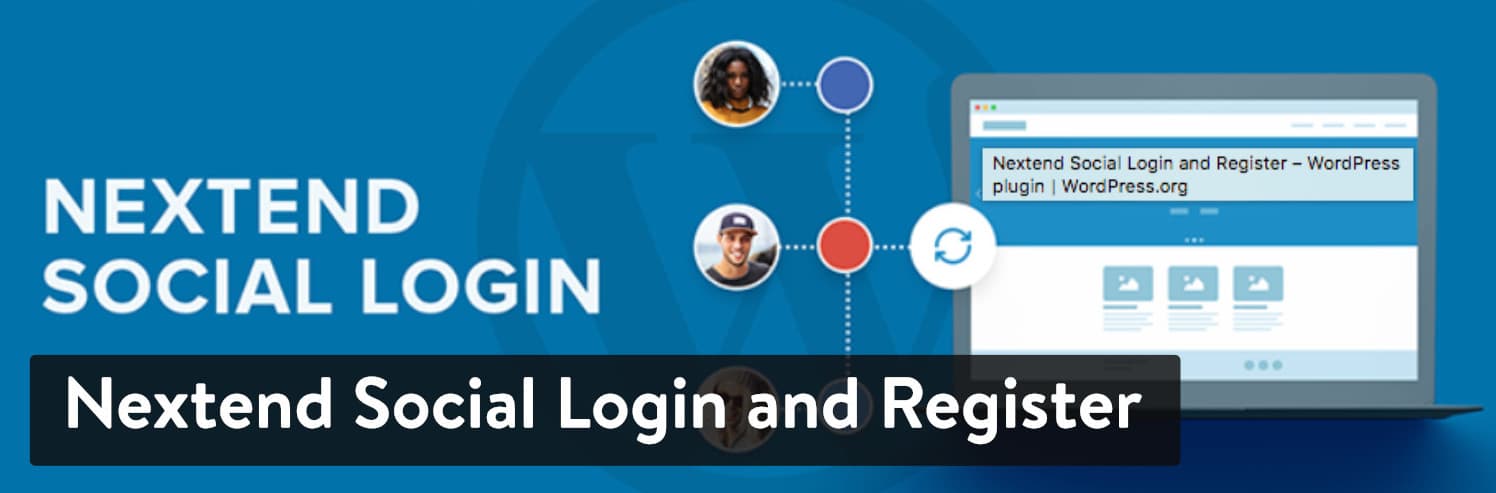 Extension WordPress Nextend Social Login and Register