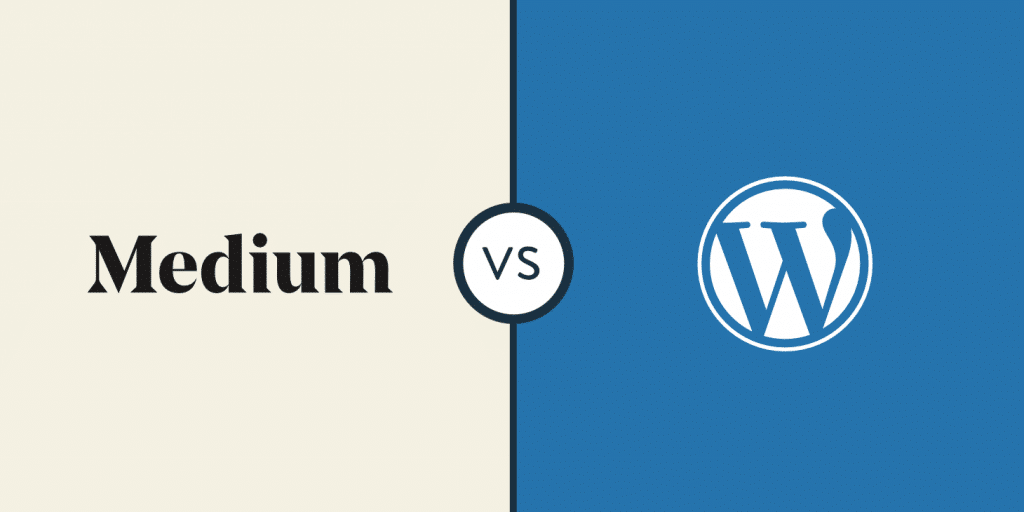 Medium contre WordPress