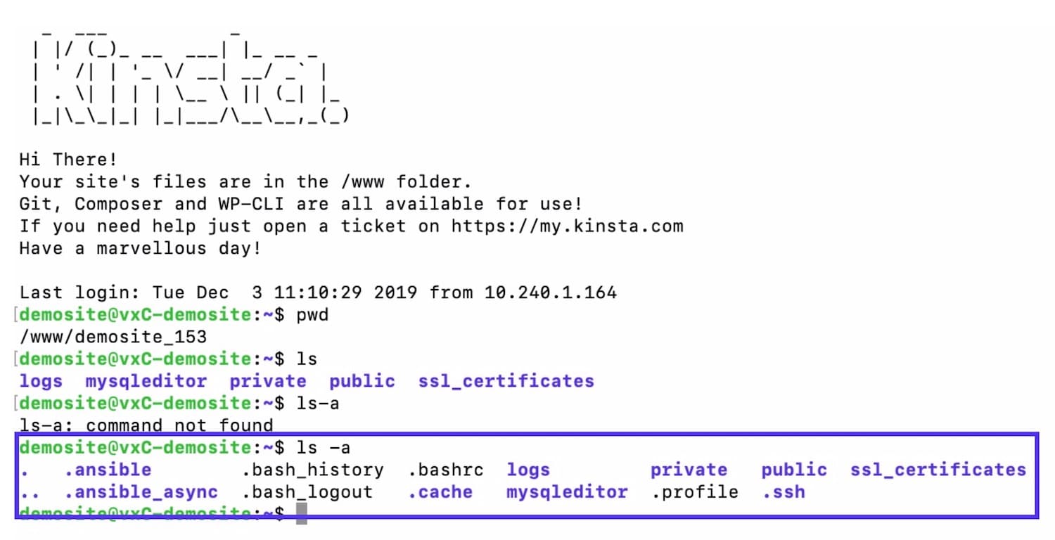 26 Commandes Ssh Populaires Pour Les Utilisateurs De Wordpress A Commencer A Utiliser En21