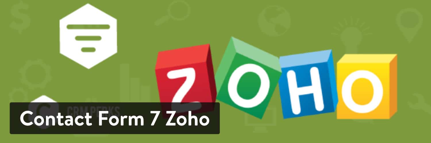 Extension WordPress Contact Form 7 Zoho