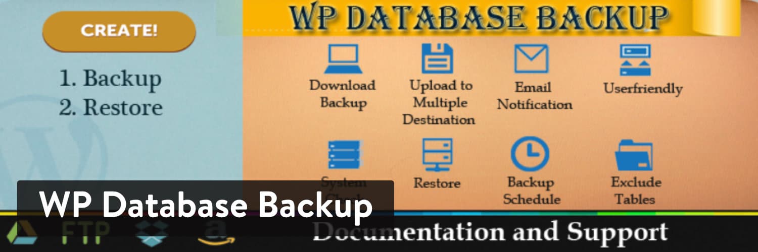 Extension WordPress WP Database Backup