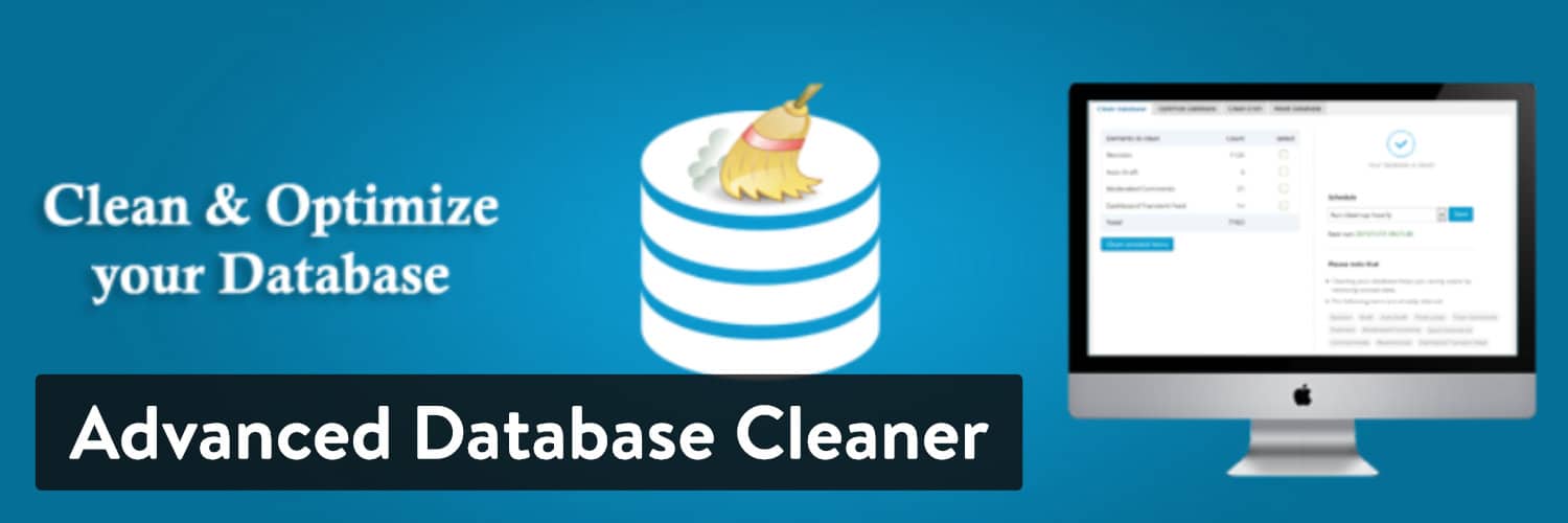 Extension WordPress Advanced Database Cleaner