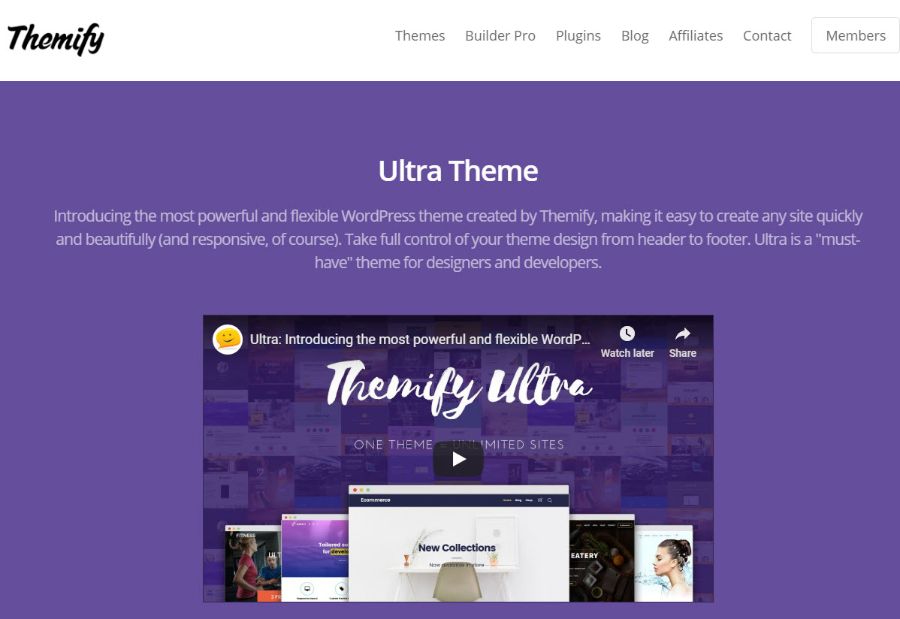 themfy - WordPress membership theme