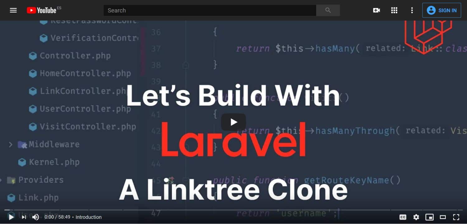 Let’s Buils with Laravel : A Linktree Clone