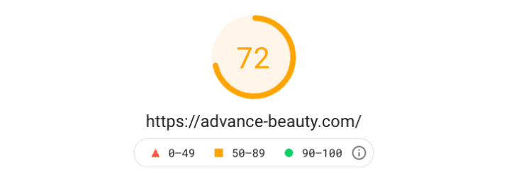 Test Advance Beauty Après Kinsta