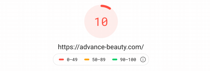 Test Advance Beauty Avant Kinsta