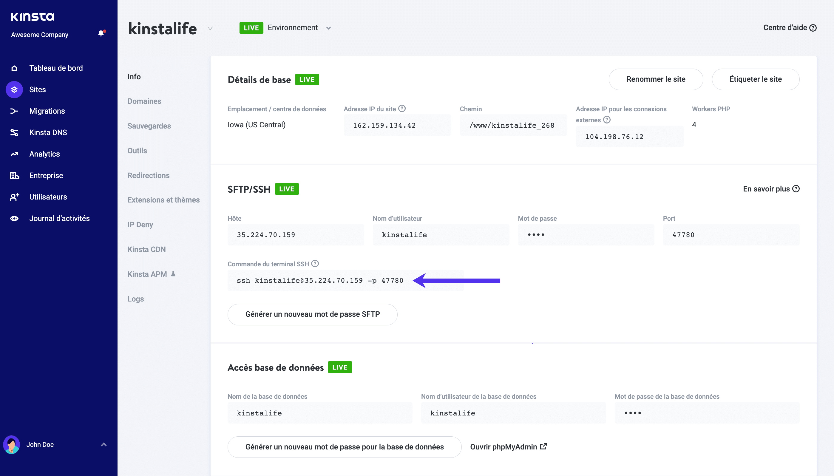 connecting so ssh on mac