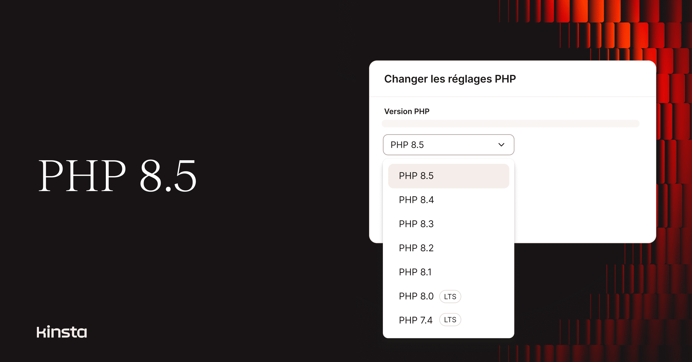 PHP 8.5 est désormais disponible pour les clients de Kinsta