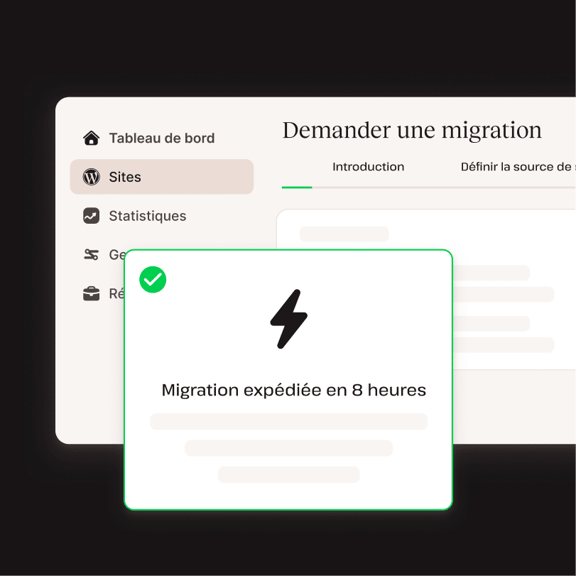 demander une migration