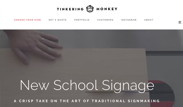 tinkering monkey