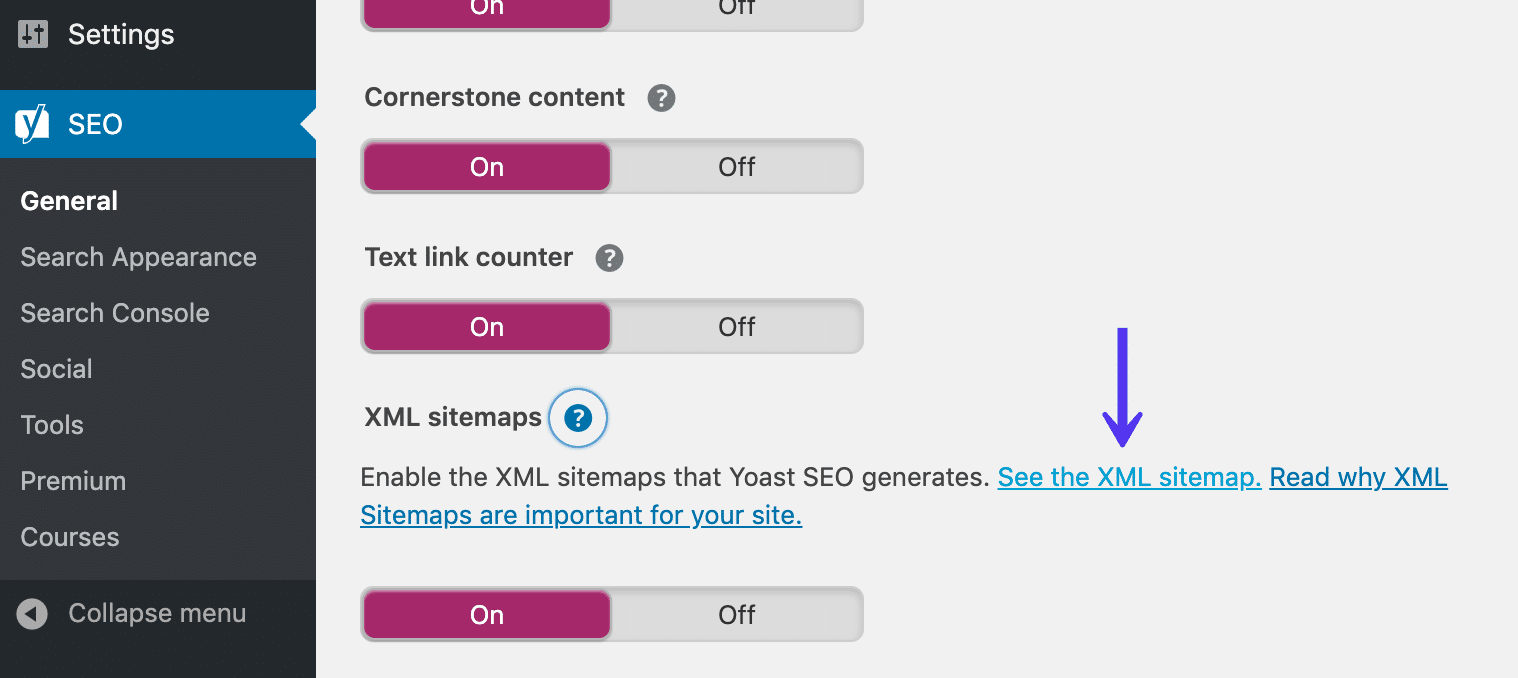 File sitemap in WordPress