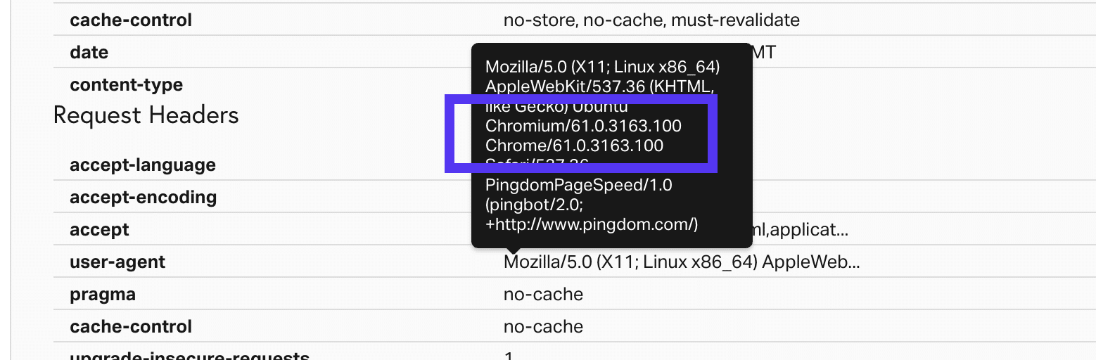Supporto HTTP/2 in Pingdom
