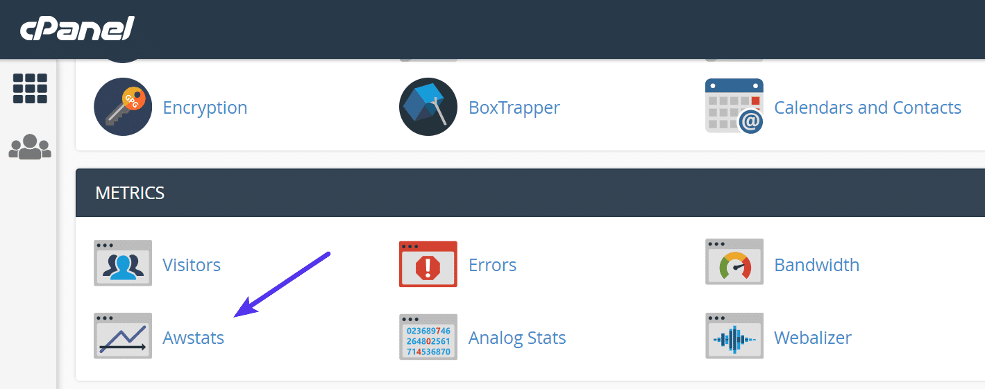 cPanel AWStats