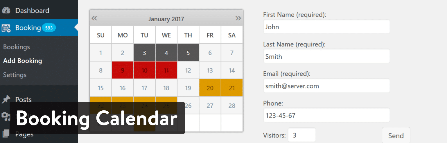 Booking Calendar