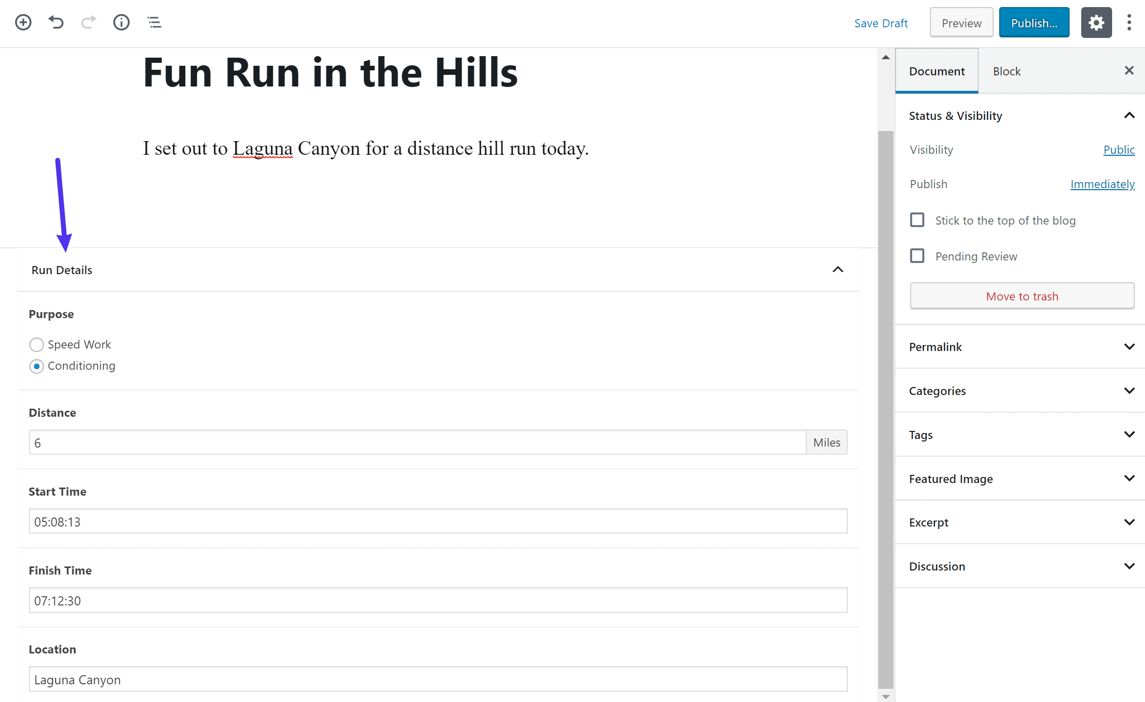 Advanced Custom Fields nell’editor a blocchi