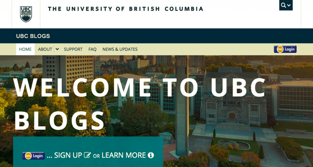 Blog della UBC