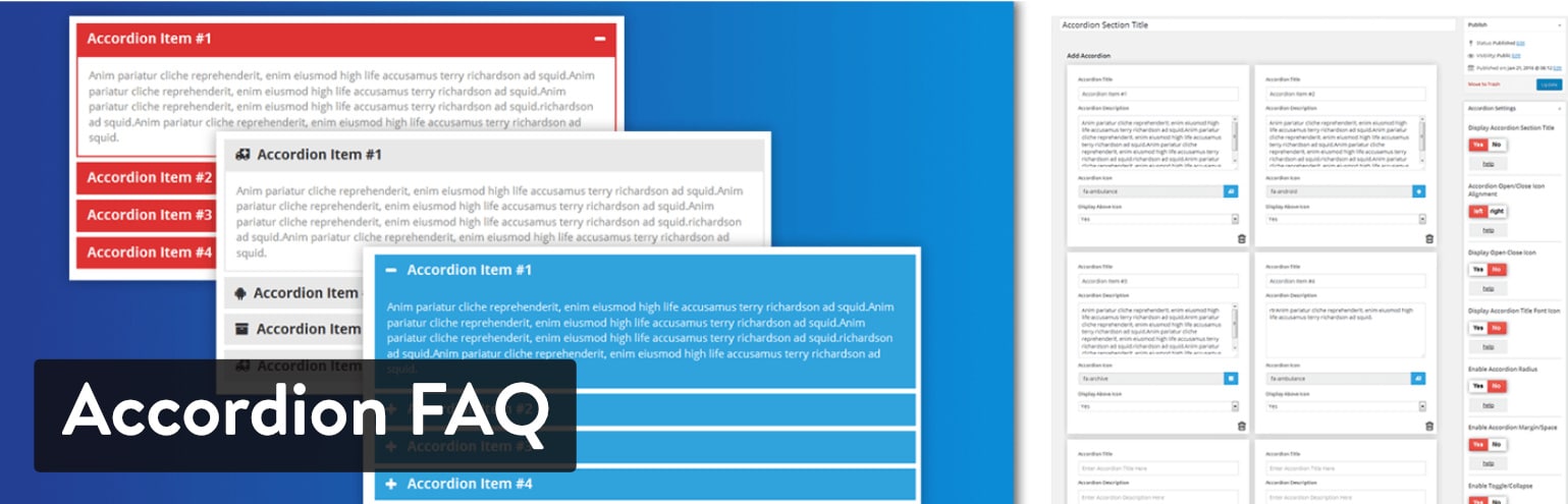 Plugin Accordion FAQ