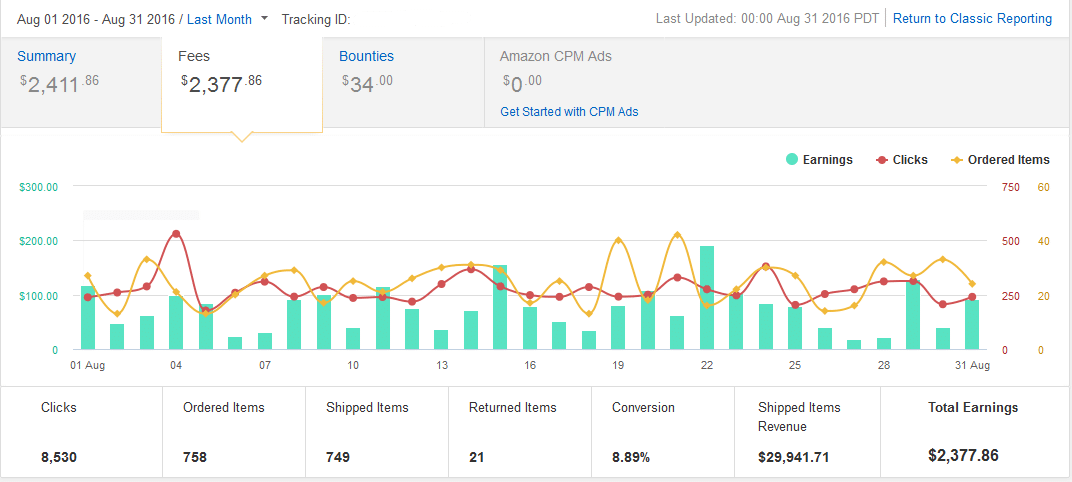 Esempio di marketing di affiliazione per un sito di nicchia