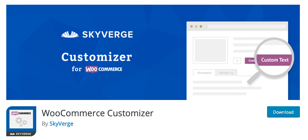 WooCommerce Customizer