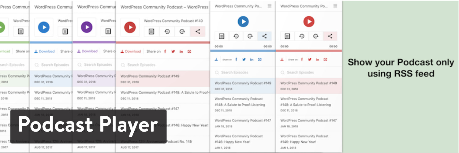 Il plugin WordPress Podcast Player