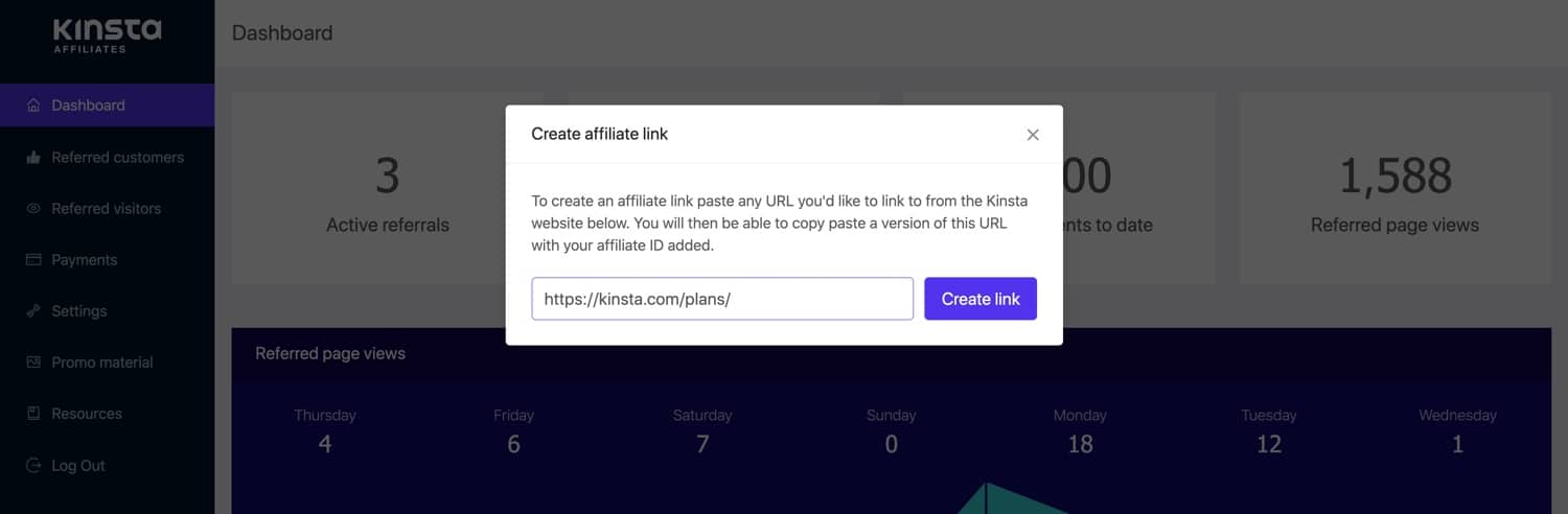 Creare facilmente link di affiliazione personalizzati.