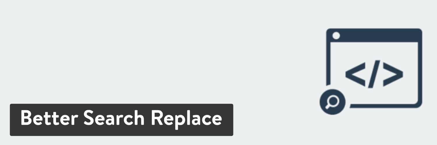 Plugin WordPress Better Search Replace