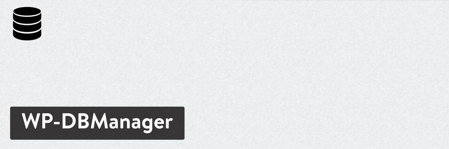 Plugin WordPress WP-DBManager