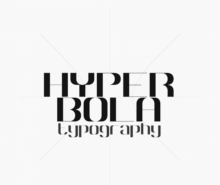 Modern fonts: Hyperbola