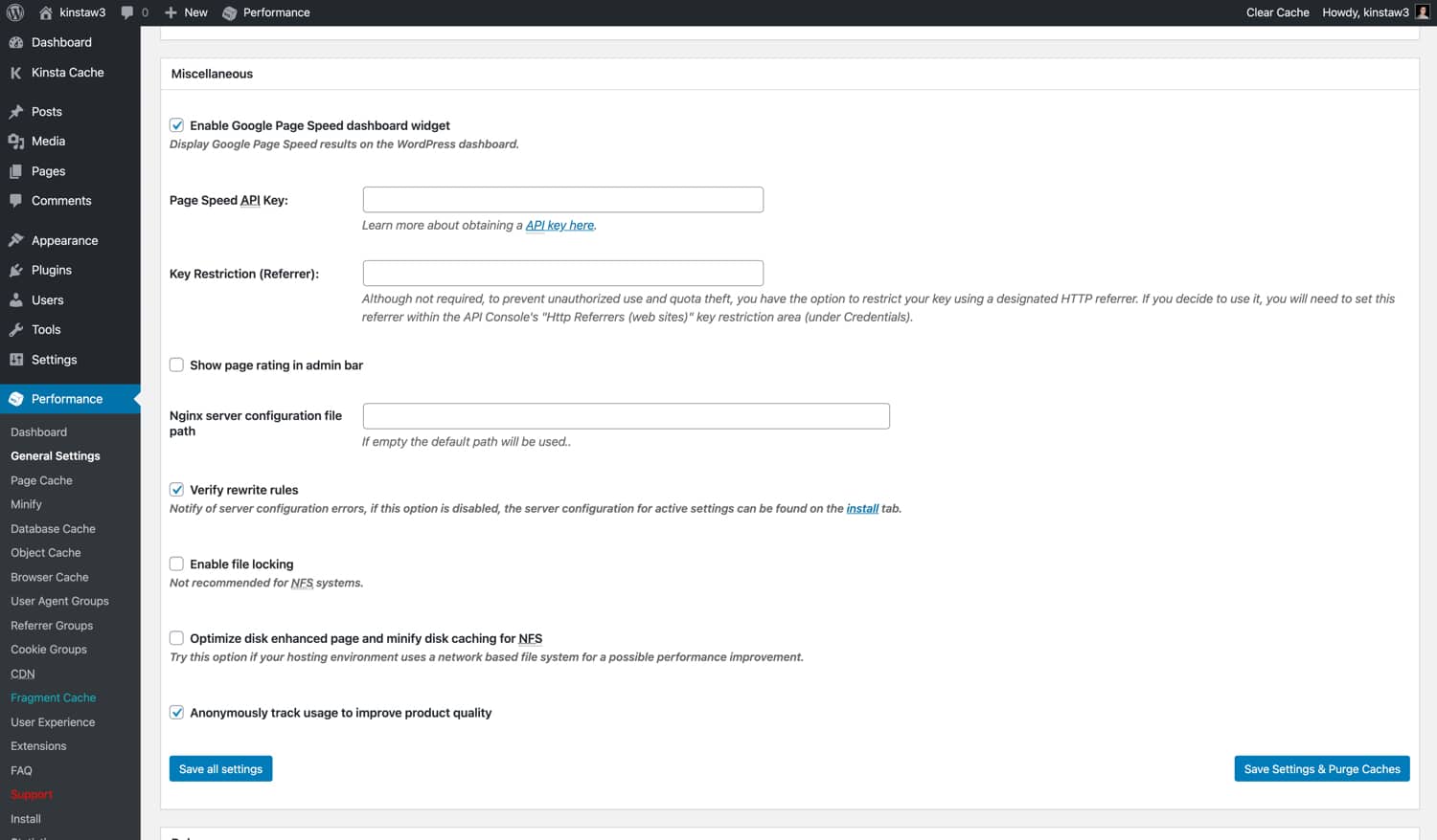 optimize disk enhanced page and minify disk caching for nfs