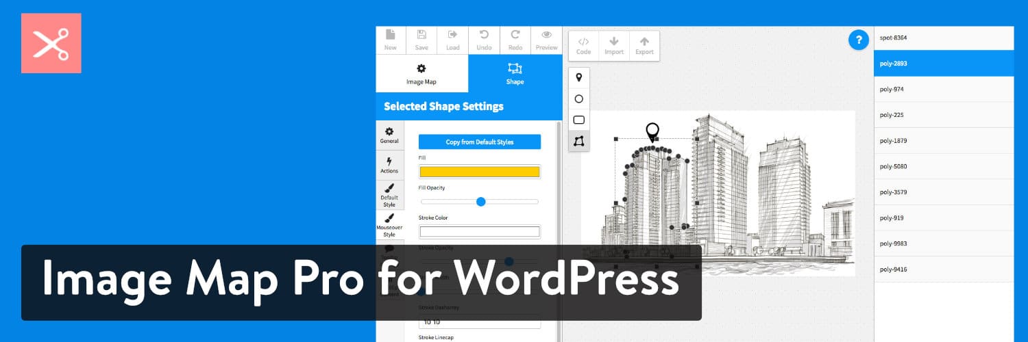 Plugin Image Map Pro for WordPress