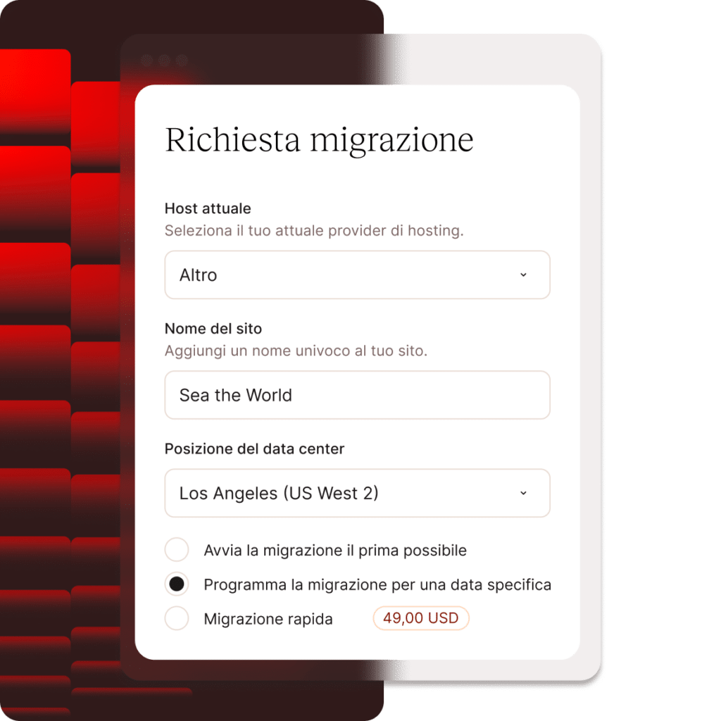 Migrazioni gratuite illimitate da Rocket a Kinsta eseguite da esperti