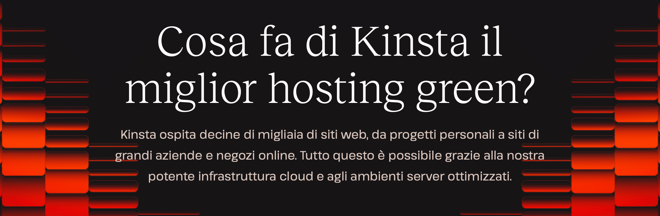 What makes Kinsta the best green hosting?