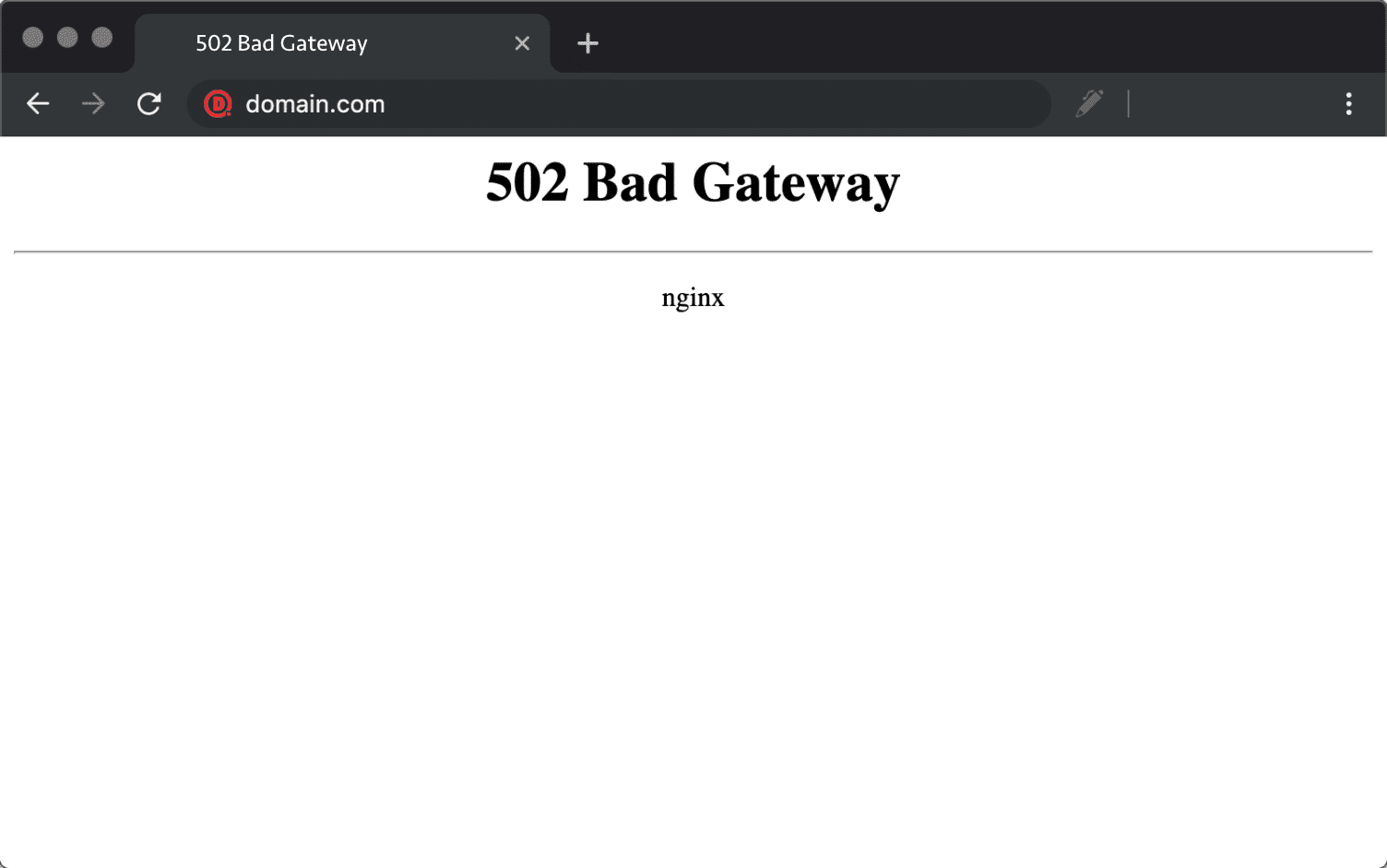 Wordpressウェブサイトの 502 Bad Gateway Error の解決方法