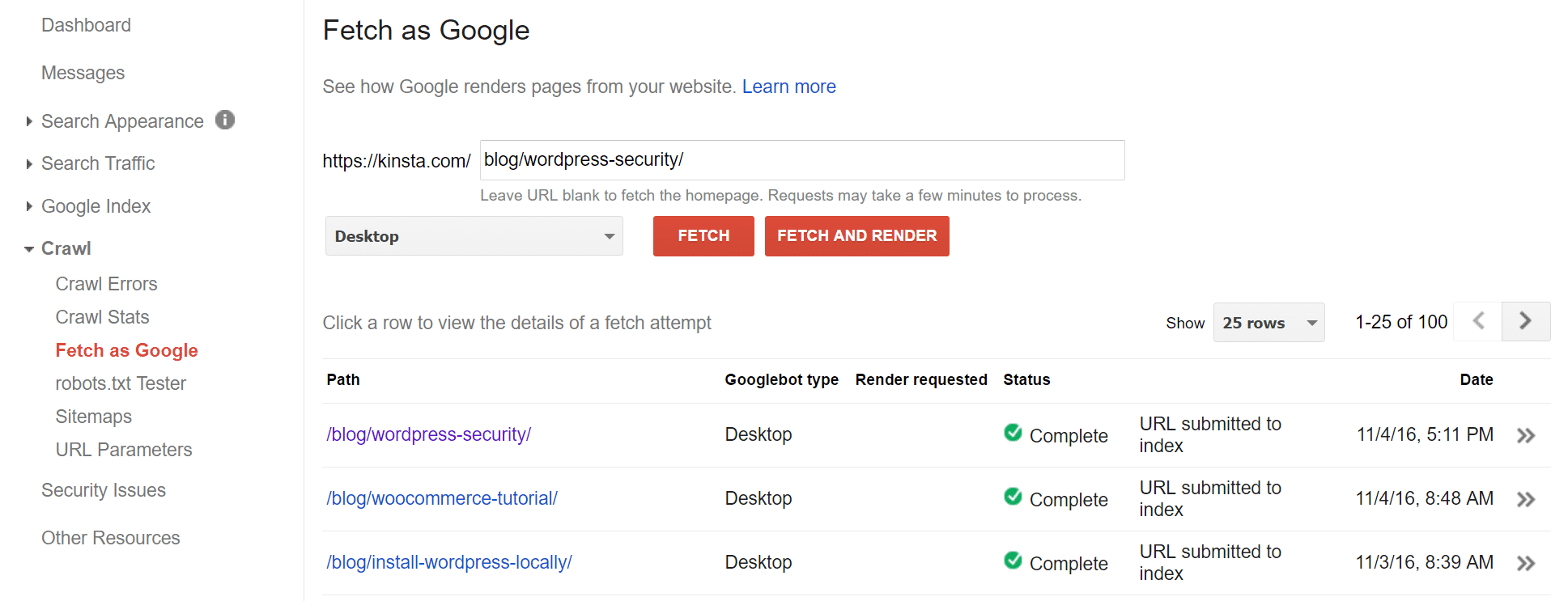 Force crawl in Google Search Console Google Search Consoleで強制クロールする