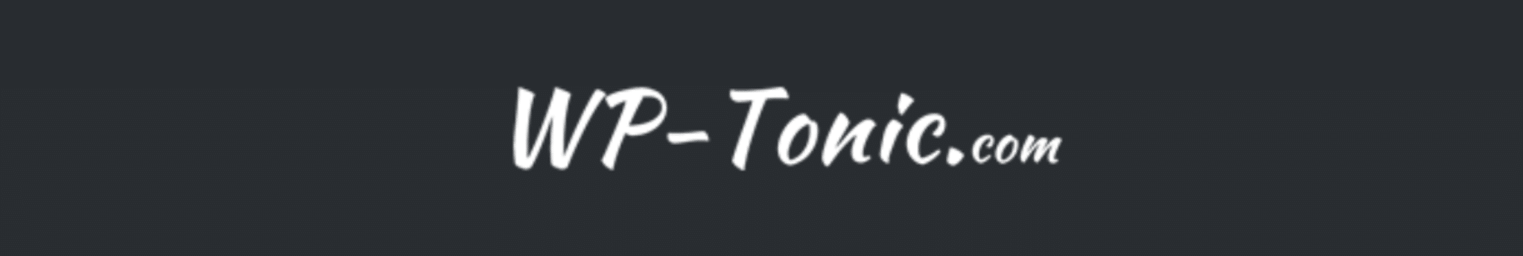 WP-Tonic